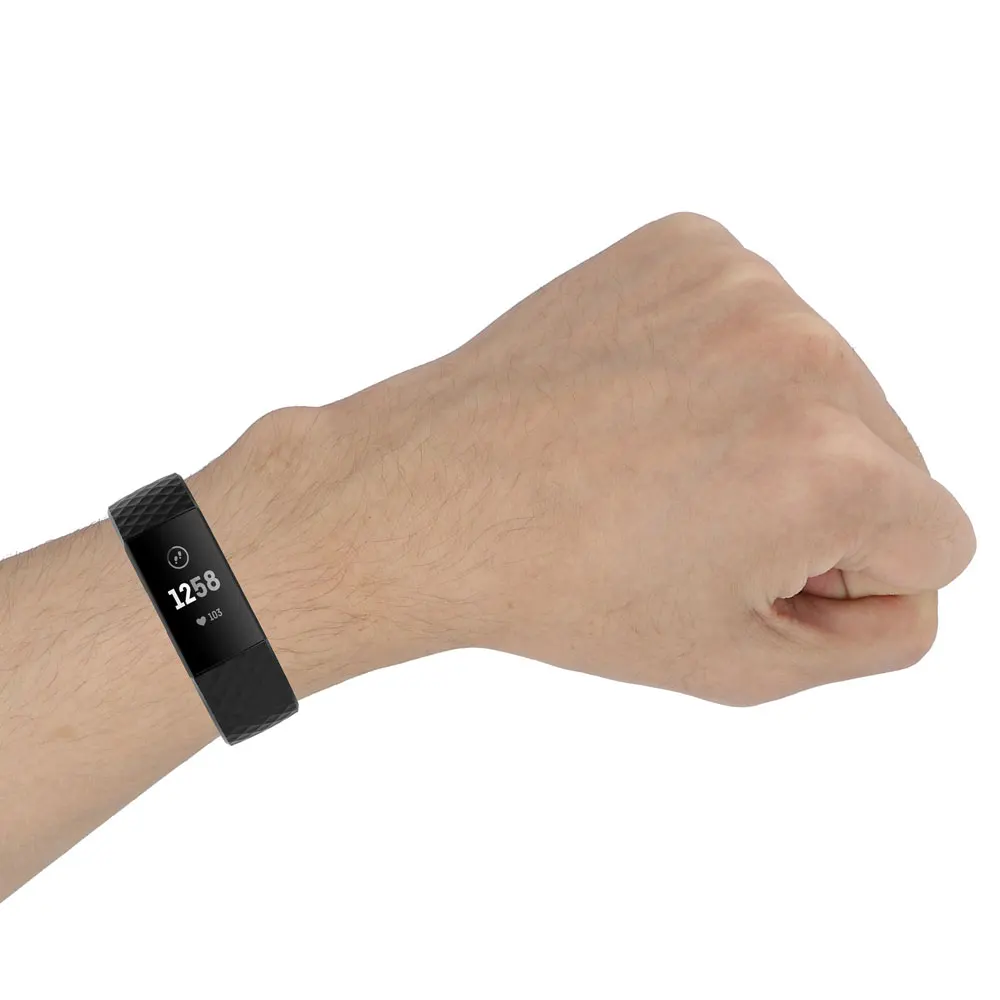 

Sport Watchband For Fitbit Charge 3 4 Silicone Accessories Wristband For Fit bit Charge 4 Bracelet Belt Replacement Strap