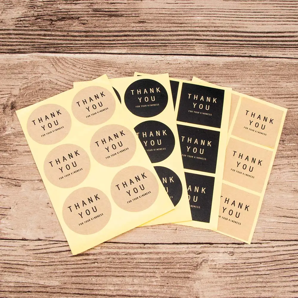 10 листов 60 шт. наклейки для выпечки|Канцелярские наклейки| |