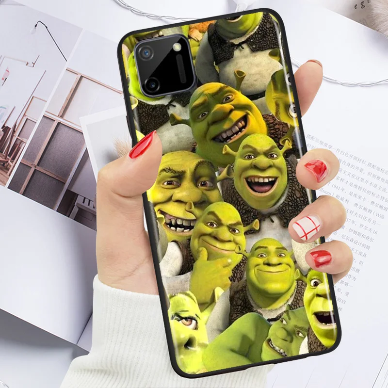 

Cartoon Cute Monster Sshrek For OPPO Realme 7i C17 7 6 6S 6i 5 5S 5i 3 3i 2 Narzo 10 20 Pro Global 5G Phone Case