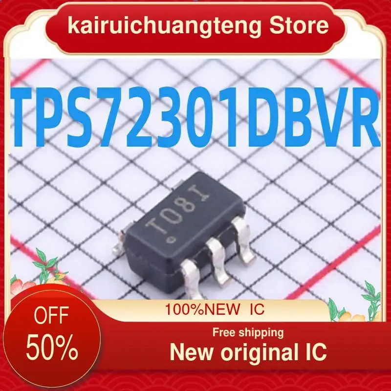 

(1 шт.) TPS72301DBVR TPS72301DBVT T08I SOT23-5 новый оригинальный IC
