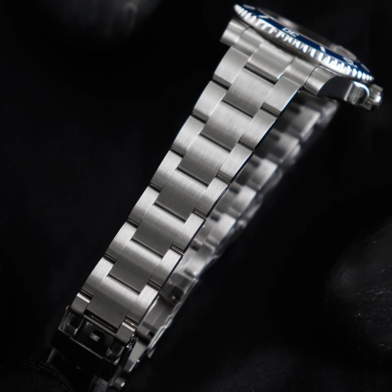 Детали для часов Cronos металлический браслет прочные Звенья из нержавеющей стали |