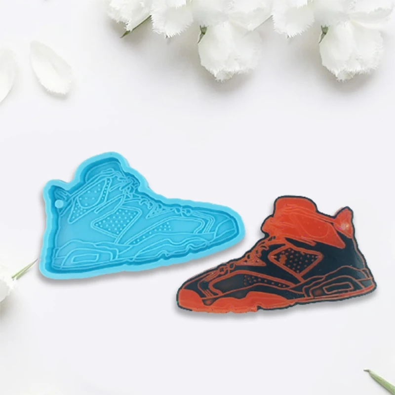 

Sports Shoes Tray Epoxy Resin Mold Serving Plate Silicone Mould DIY Crafts Jewelry Holder Home Decorations Casting Tool