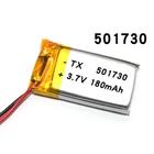 501730 3,7 v 180mah литий-полимерная батарея с платой для Mp3 Mp4 Mp5 Gps цифровые продукты