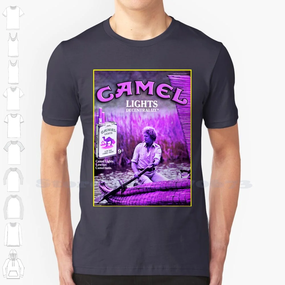 

Camel Vintage Promo - Chopped And Screwed Fashion Vintage Tshirt T Shirts Camel Vintage Promo Advert Cool Cigarette Man 80S