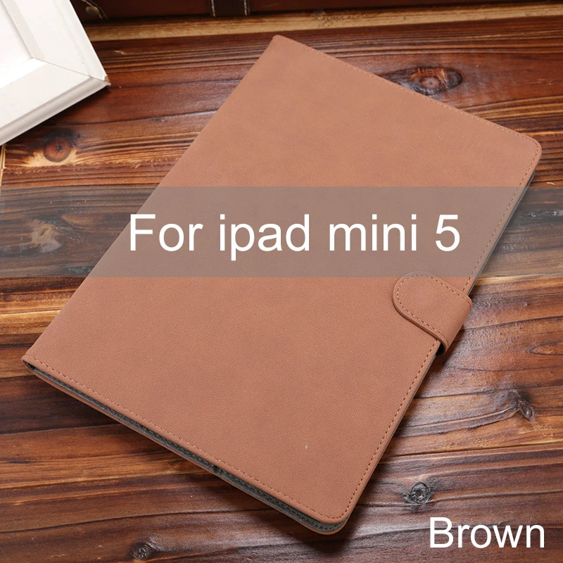 For mini 5 Essidi Премиум смарт-чехол для ipad mini 5 4 3 2 1 бизнес кожаный планшетный ПК чехол для ipad mini 5 4 3 2 1 - Цвет: For mini 5
