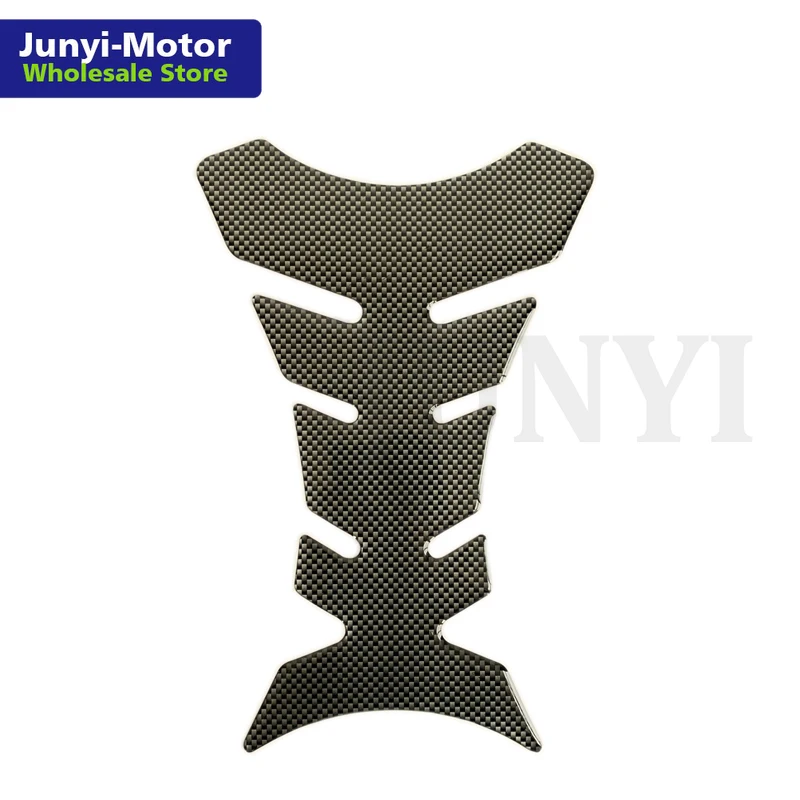 Наклейка на крышку бака мотоцикла передний конец верхний зажим углеродная