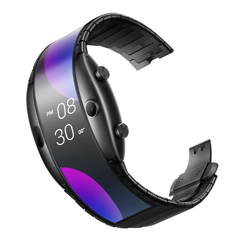 Nubia ALPHA часы телефон 4,0" Складной гибкий дисплей Спорт в режиме реального времени сообщение напоминание Bluetooth Вызов Среднего Воздуха жесты