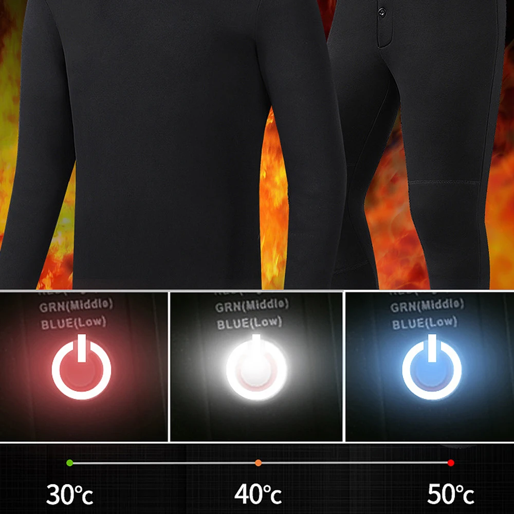 Одежда с интеллектуальным подогревом USB умный костюм постоянной температурой