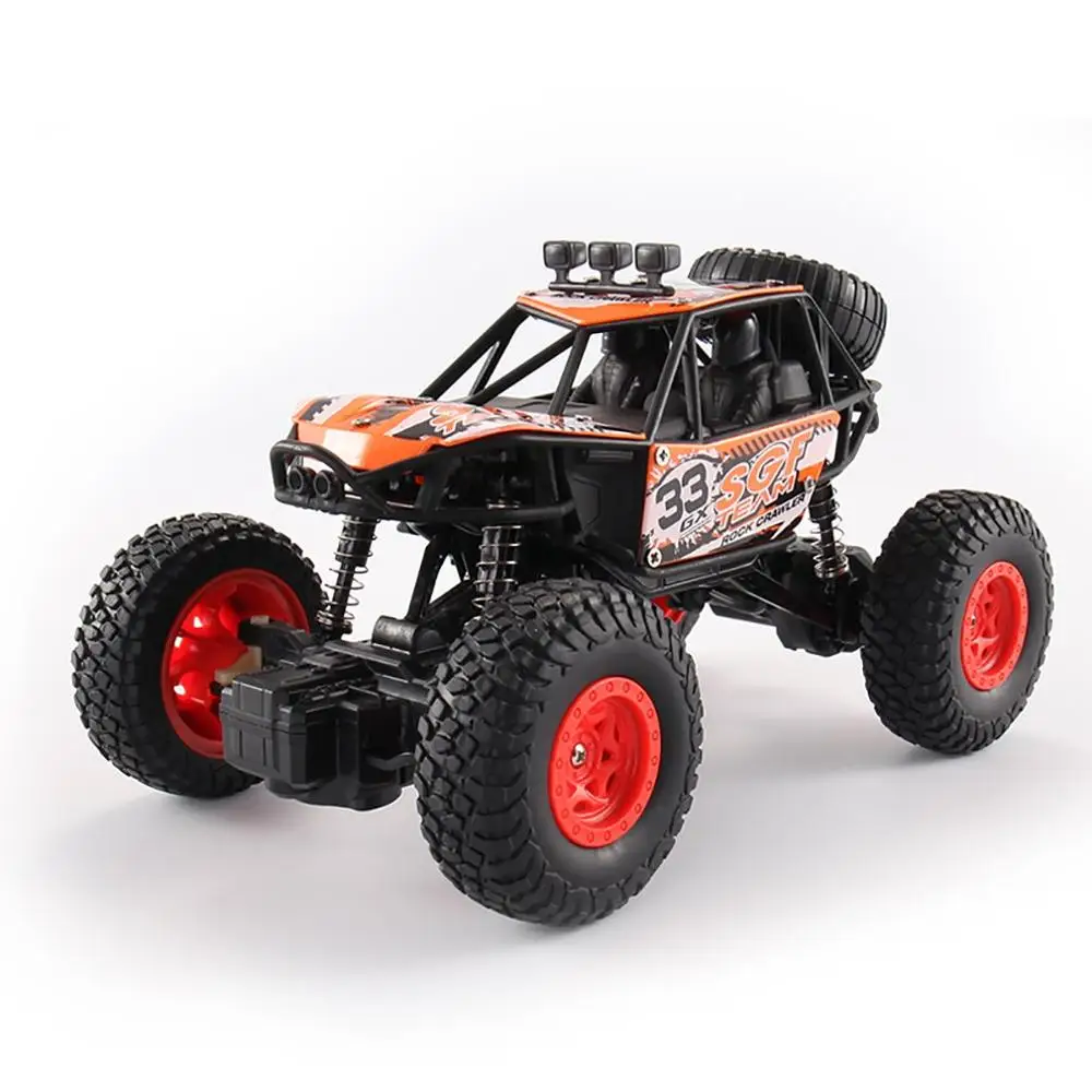 orange 1:20 дистанционный пульт дистанционного управления, Игрушечная модель автомобиля, детский пульт дистанционного управления, внедорожный автомобиль Bigfoot, четырехходовой автомобиль для альпинизма - Цвет: orange