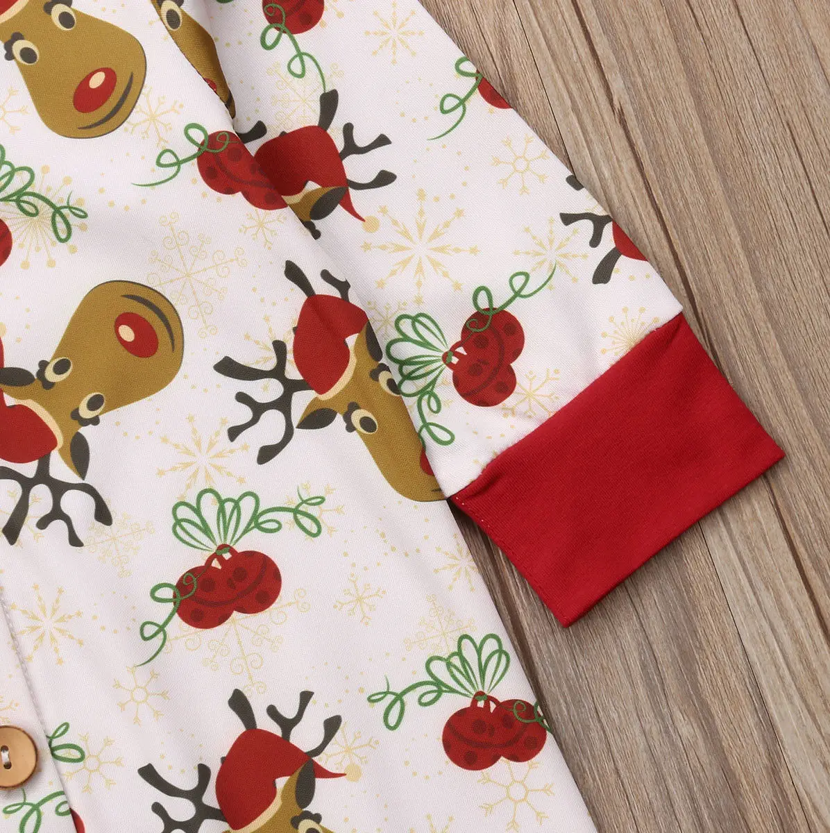 XMAS Infant Baby Boy Girl Romper Jumpsuit Playsuit One Piece Costume Spring Autumn New Arrival Warm Clothes | Детская одежда и