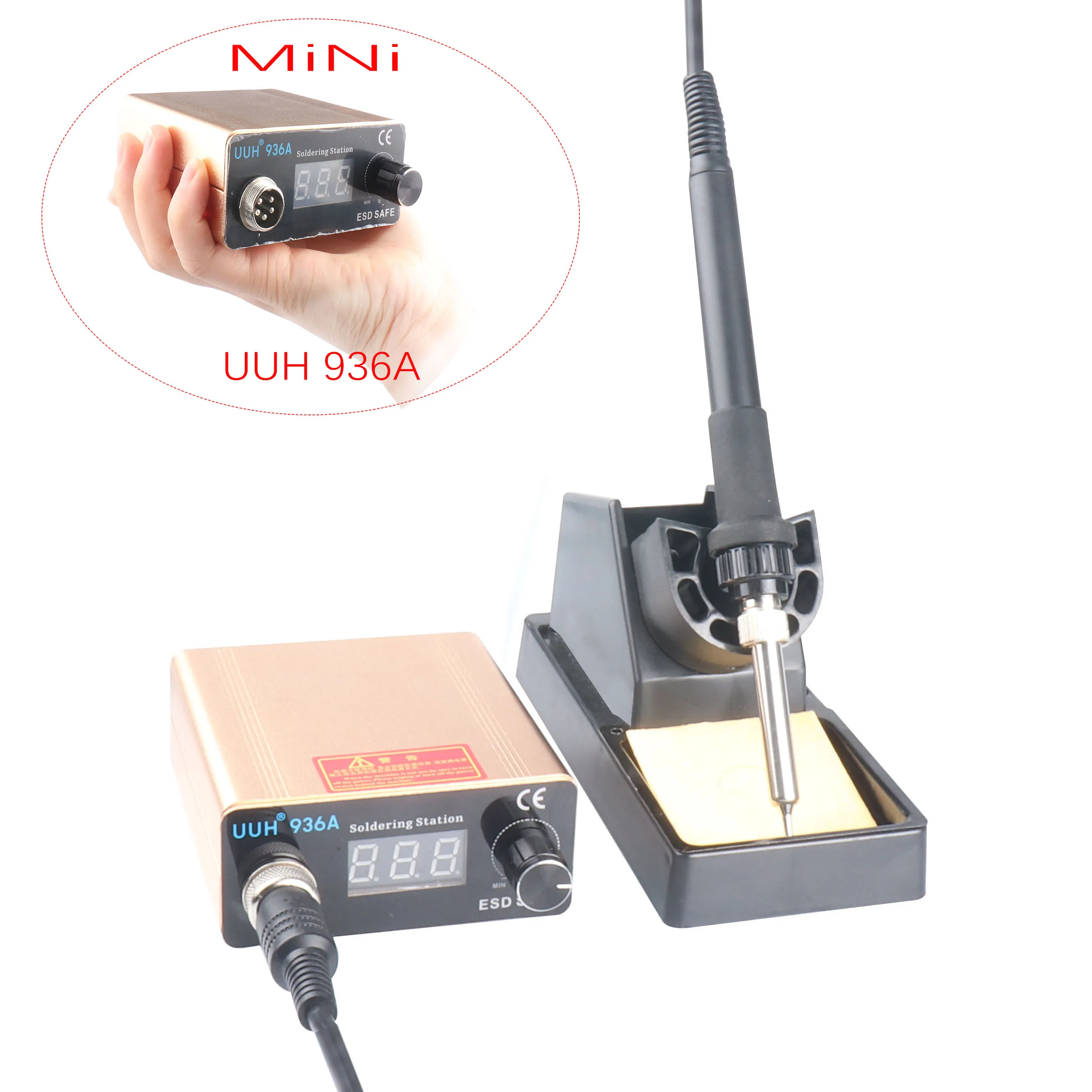 Мини-паяльная станция stm светодиодсветодиодный паяльная Портативная Bga с