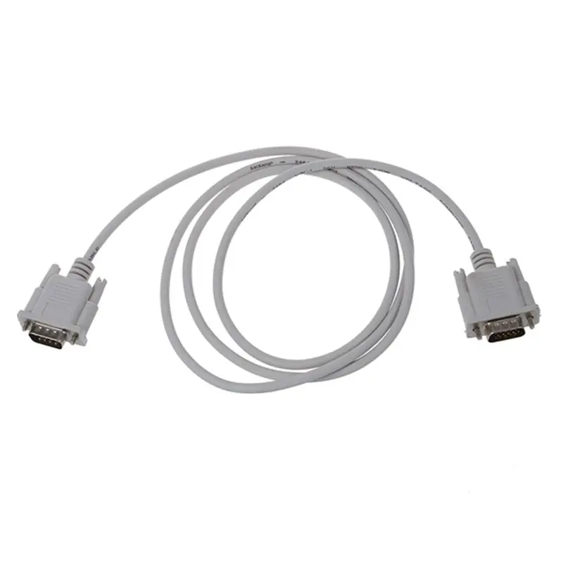 VGA DB15 Male к RS232 DB9 Pin кабель адаптера/видеографический удлинитель (Белый 1 5 м) |