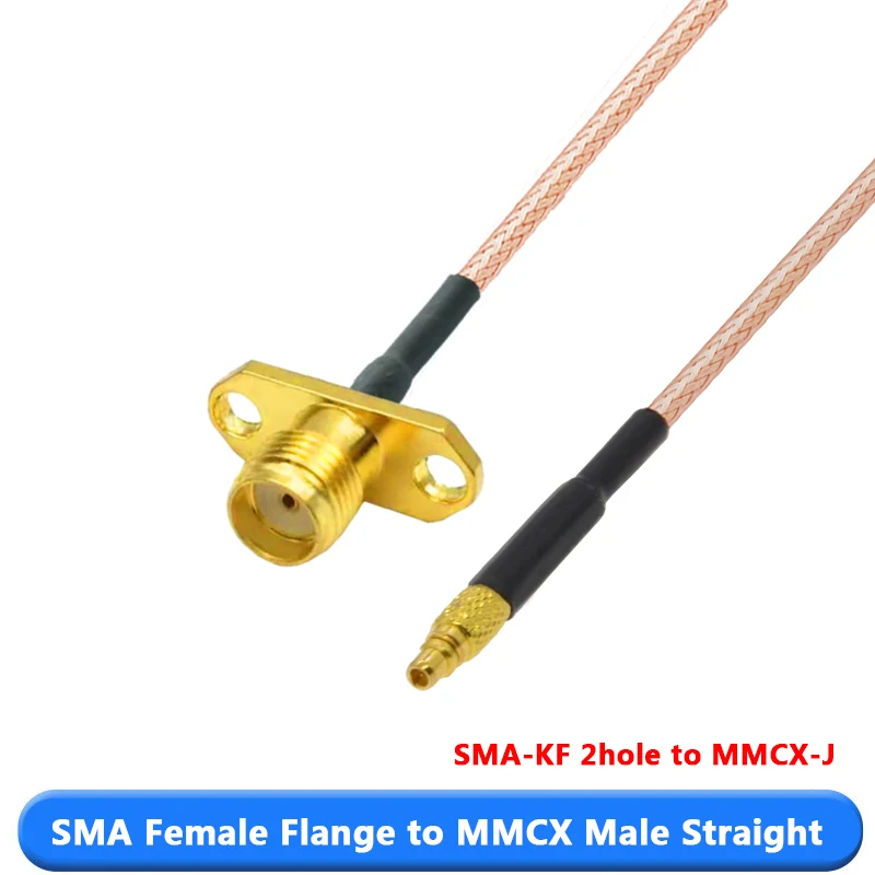 1 шт. MMCX в SMA/RP-SMA женское фланцевое крепление RG316 отрезок FPV антенна Удлинительный
