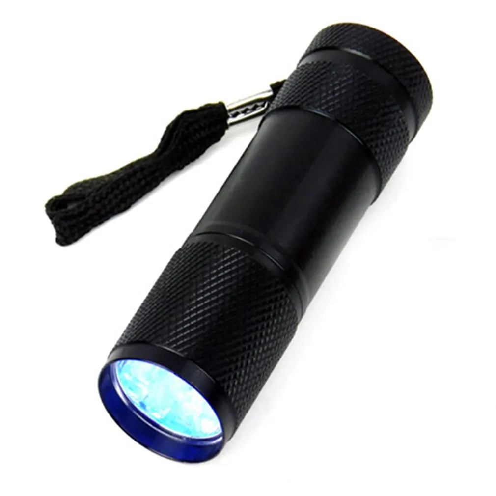 Алюминиевый контроль денег УФ светодиодный Ультрафиолетовый фонарь светильник