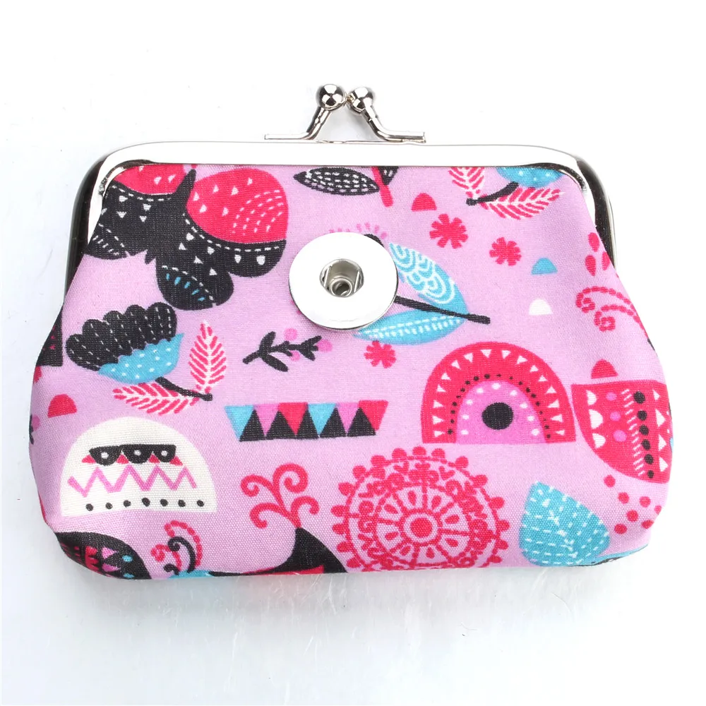 Новые ювелирные изделия с застежкой 18 мм Мультяшные Кошельки для монет маленькие