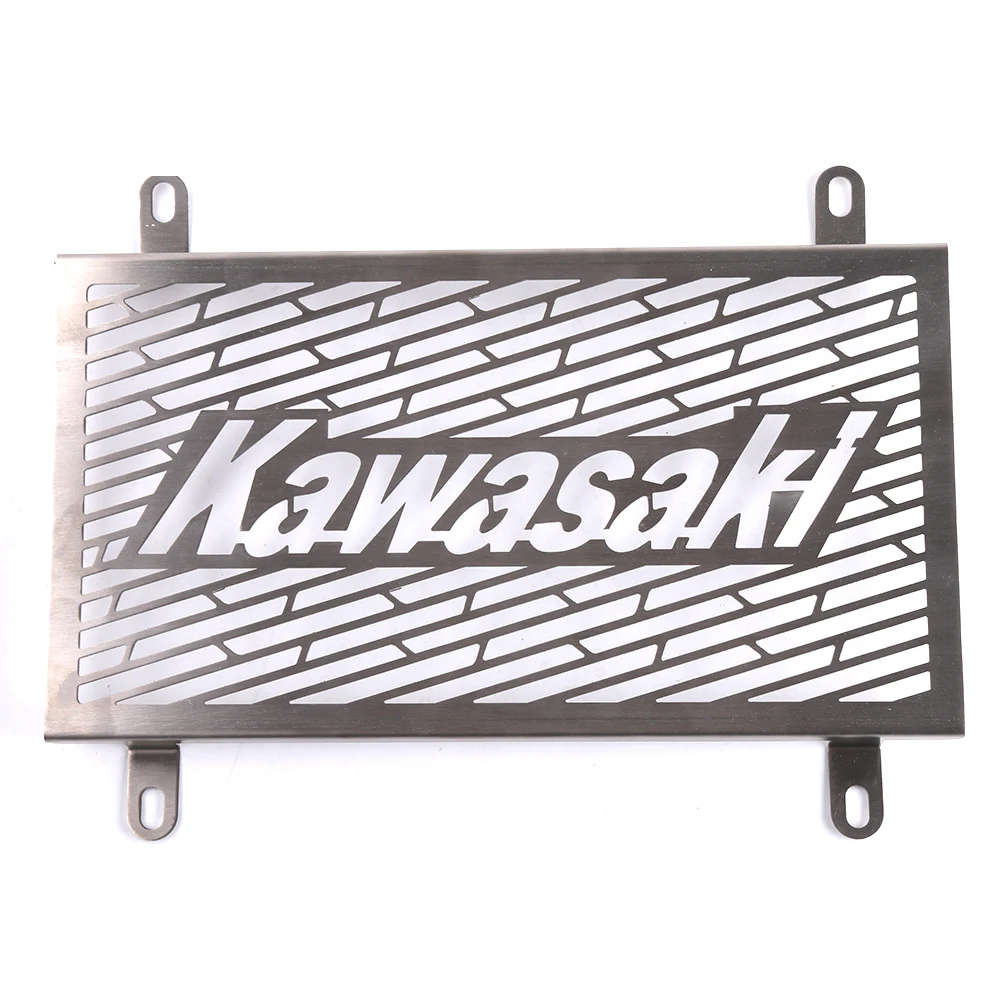 Для Kawasaki Z250 Z300 2013 2017 Мотоциклетный Бак Воды Из Нержавеющей Стали защитный чехол
