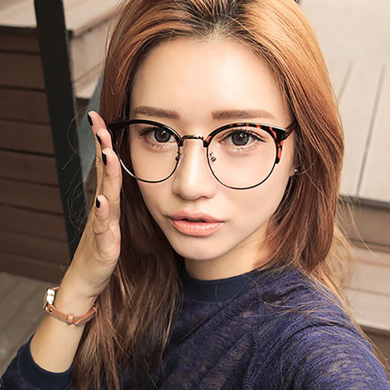 Ретро Lunette мужские и женские прозрачные очки для чтения известный бренд анти