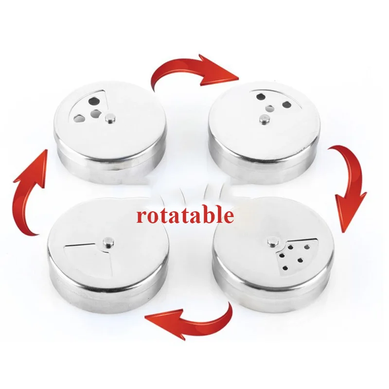 Банка для специй из нержавеющей стали стеклянный шейкер перца бутылка приправ