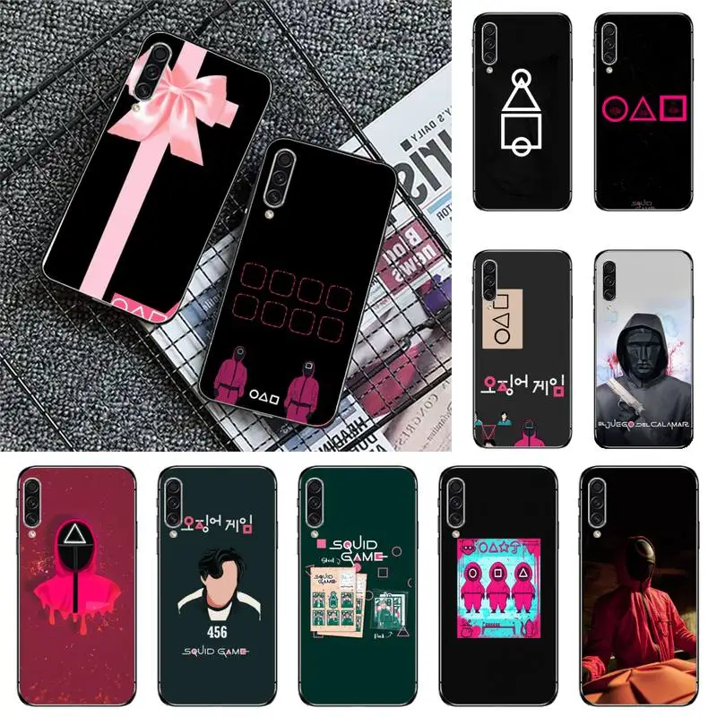 

Squid game villain 456 067 Phone Case For Samsung galaxy A S note 10 7 8 9 20 30 31 40 50 51 70 71 21 s ultra plus