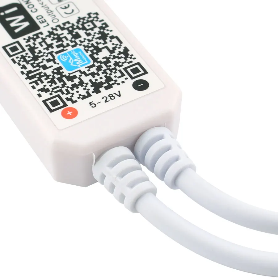 контроллер Wi Fi светодиодный RGB мини 24 Ключи ИК гамма RGBW DC 5 В 12 беспроводной пульт