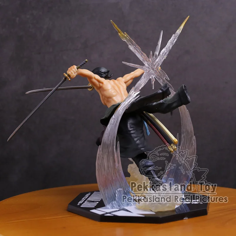 Аниме Zero Roronoa Zoro Battle Ver. Коллекционная модель игрушки из ПВХ|Игровые фигурки и