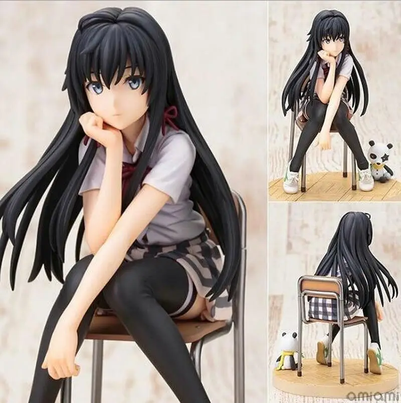 

14.5 cm New My Teen Romantic Comedy PVC Toy New Collection Figures Toys Yukinoshita Yukino Anime Action Figure Toys