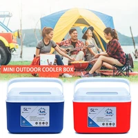 5l fresh keeping waterproof insulated ice basket camping portable cooler storage outdoor excursion cooler box for picnics