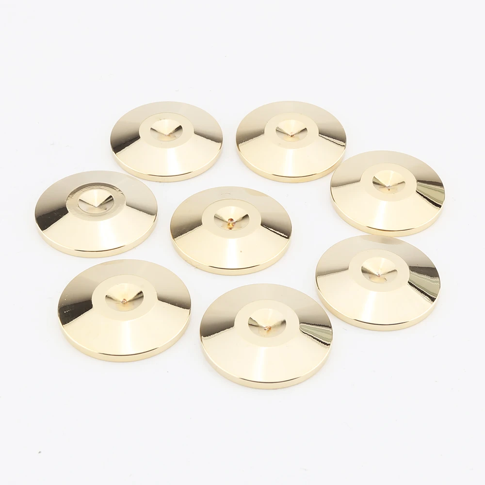 

4x gold Spike Stand Base For CD Amp Speaker