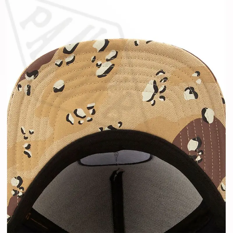 PANGKB Черная кепка для часов DESERT CAMO tiger хип-хоп snapback осенняя Кепка мужчин и женщин