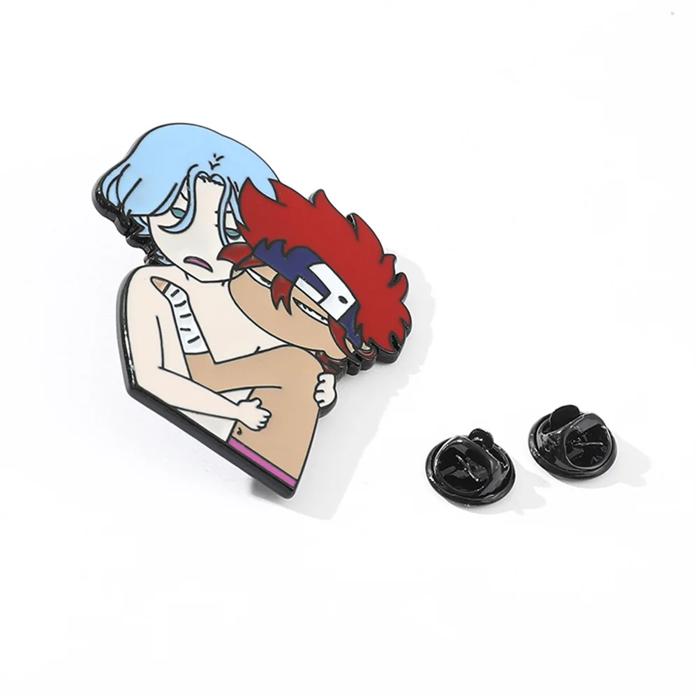 SK∞ SK8 the Infinity забавная эмалированная булавка для лацкана значок с персонажами