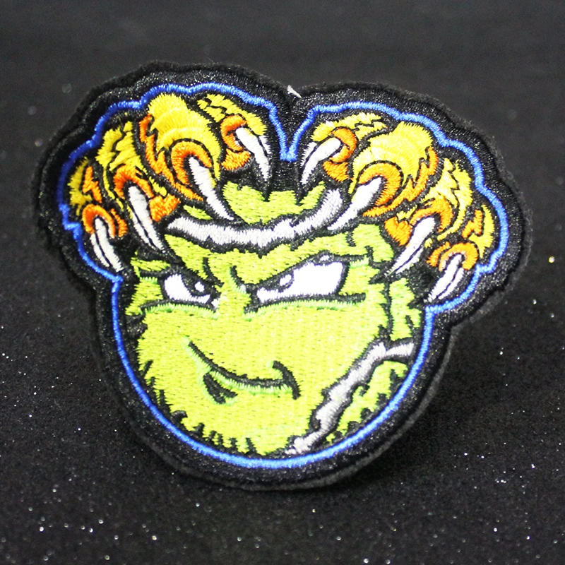 Нашивки зомби Хантер патчи для одежды с утюгом вышитые нашивки байкерские Значки