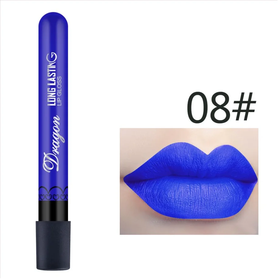 Новая косметика Сексуальная Красная вампирская губная помада матовая