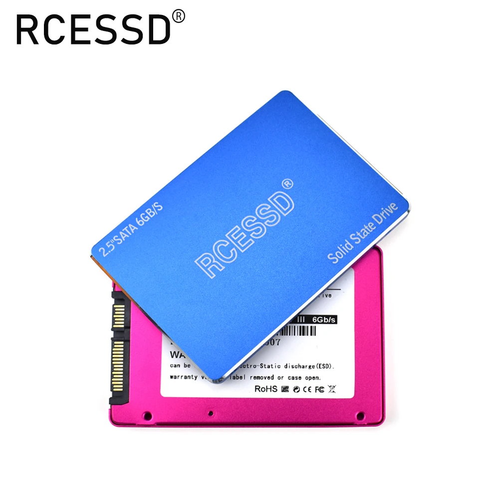 RCESSD SSD 2 5 дюйма SATA3 120 ГБ 128 240 256 360 гб Внутренний твердотельный жесткий диск HDD 60 Гб 64