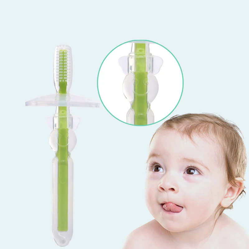 Силиконовая зубная щетка Timpupa для новорожденных жевательная палочка зубов