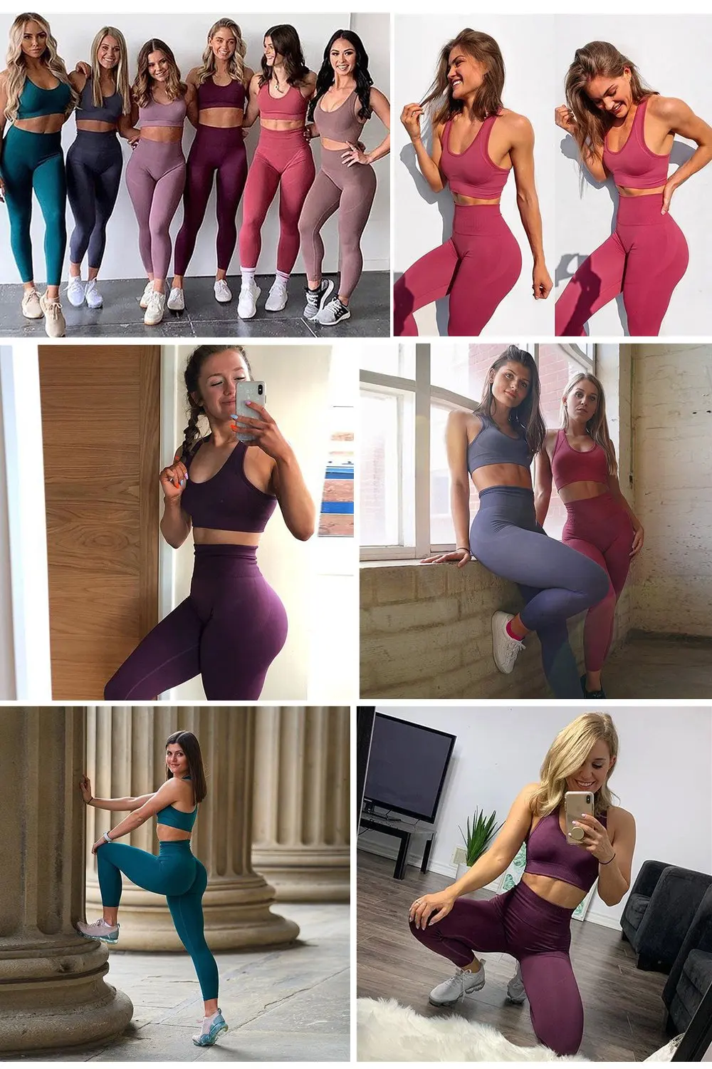 Бесшовный спортивный комплект нейлоновая женская спортивная одежда 2 шт. Леггинсы Спортивные бюстгальтеры с вкладышами Женская одежда для фитнеса йога спортивный набор костюмы