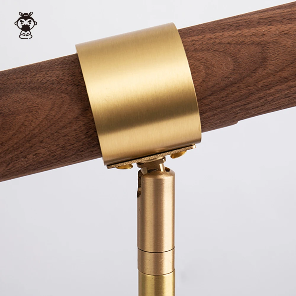 Walunt Wood Rotation LED Table Lamp Fixture Nordic Contemporary Luxury Minimalist Style Reading Desk Lighting Study Room Office | Освещение