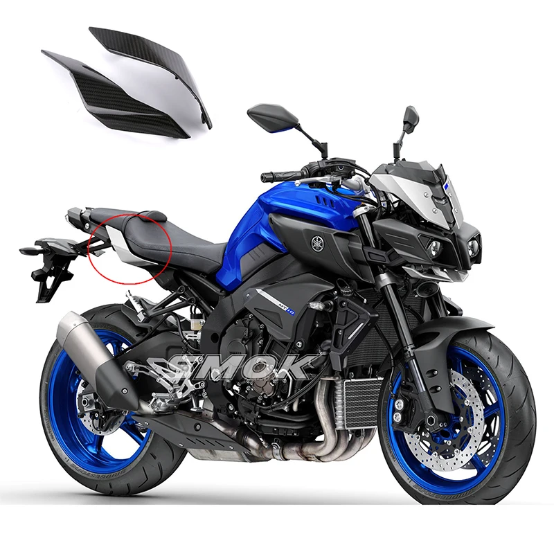 

Carbon Fiber Tailstock Side Panel For Yamaha MT10 MT 10 MT-10 2016 2017 2018 Refit Rear Tail Cowling Fairing Protector Covers