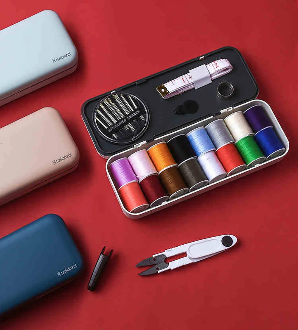 Набор швейных принадлежностей портативный дорожный 21 шт. набор инструментов для