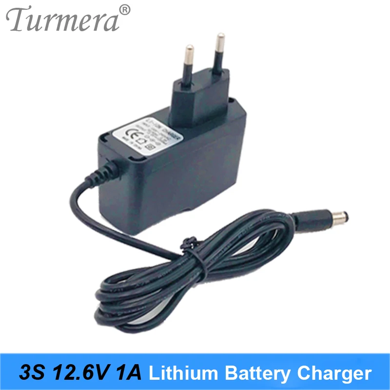 Зарядное устройство Turmera 8 4 В 12 6 16 в 21 25 1 А 2 3 18650 5 мм * для 2S 3S 6S шуруповерта| |
