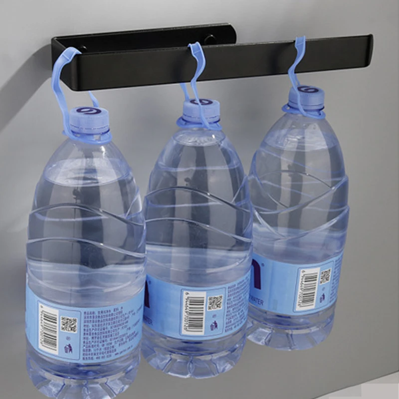 Черная вешалка для полотенец из нержавеющей стали 304 держатель туалетной бумаги