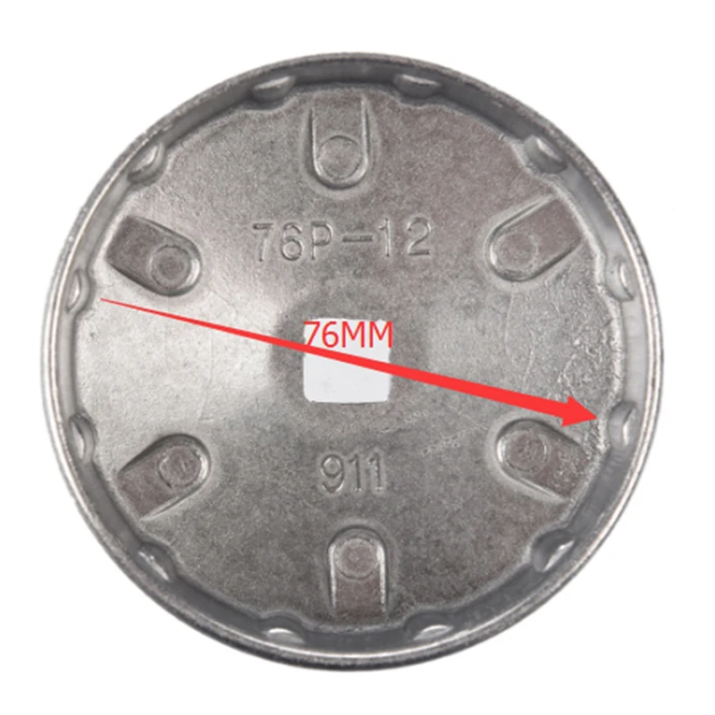 Двусторонний выступающий внутренний диаметр 76 мм 12 флейт картридж для масляного