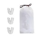 100 шт., универсальная гибкая многоразовая сумка для хранения кастрюль и сковородок