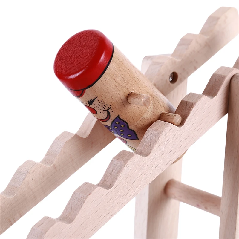 

Head Clown Puzzle Wooden toys Flip Children Building toy Gravity Game Toy Gift Wooden