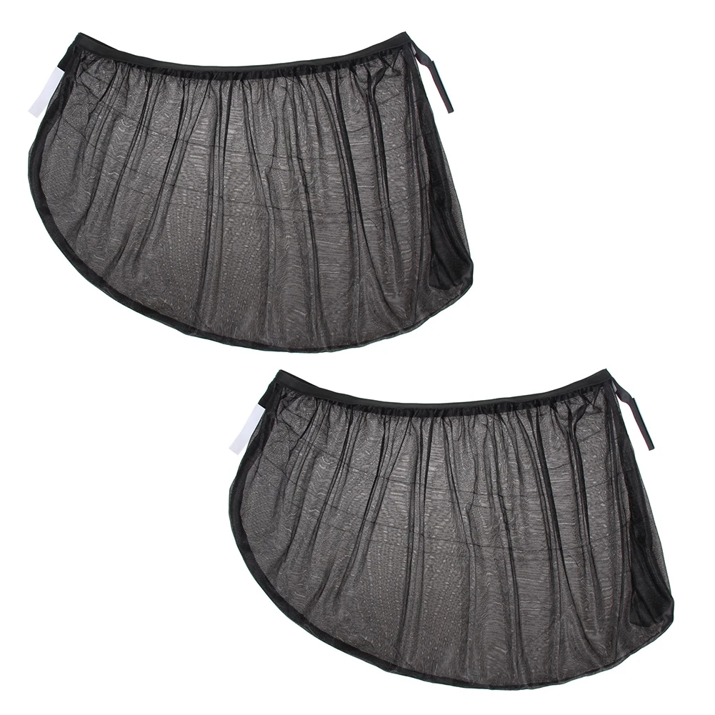 

2 шт. в упаковке, летняя Солнцезащитная сетка для передних и задних козырек от солнца на боковое окно, противомоскитная сетка для седанов, кр...