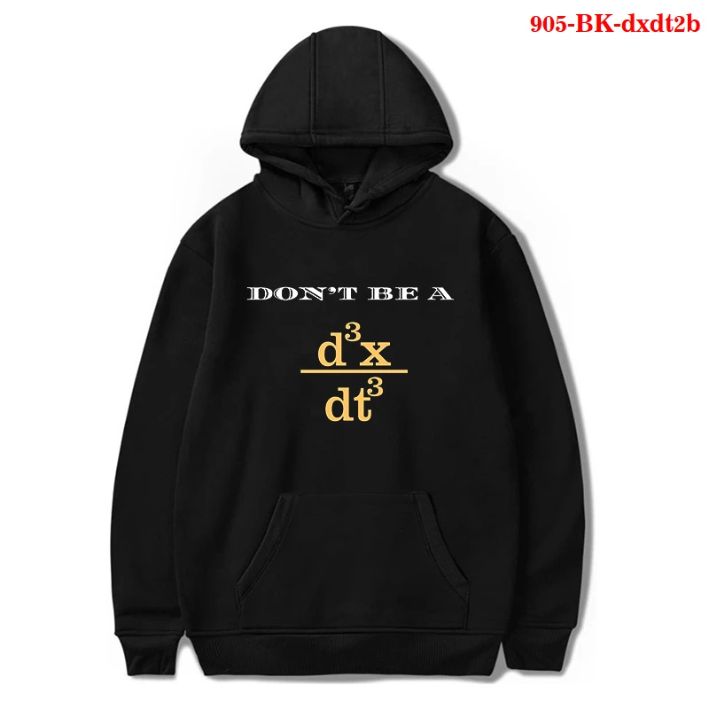 

Mathematical Formula Hoodie Don't Be A D3xdt3 Sweatshirts Women Pullover Harajuku Men Hoodie Streetwear Casual Oversized Clothes