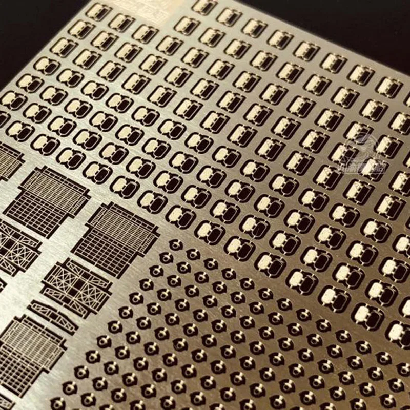 1 комплект 1:700 фотогравированные листы времен Второй мировой войны немецкие