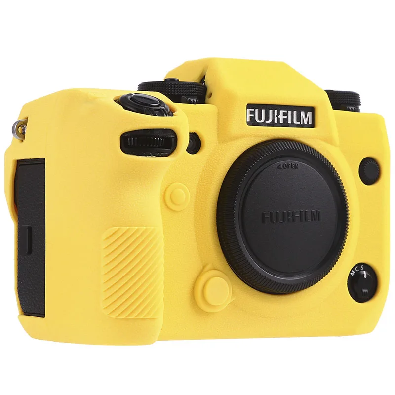 Силиконовый чехол для Fuji X H1 XH1 цифровой фотоаппарат высокого качества текстурная