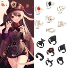 Аксессуары для косплея 7 шт.компл. Game Genshin Impact Hu Tao Ring
