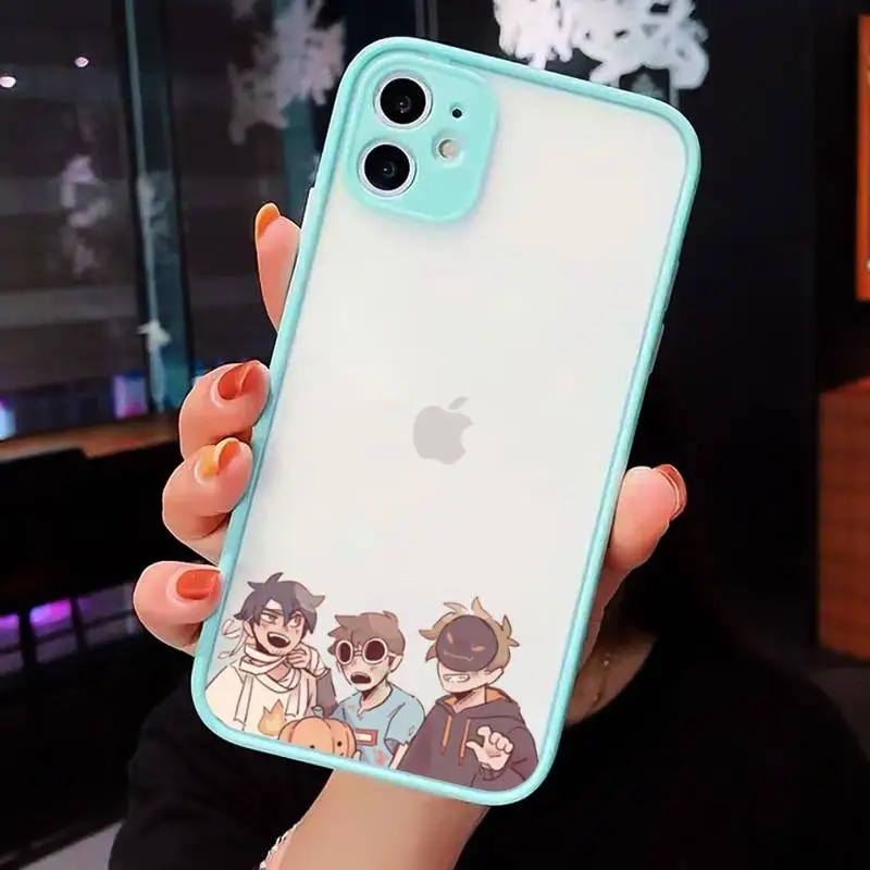 

Dream Smp anime manga Phone Case matte transparent For iphone 7 8 11 12 plus mini x xs xr pro max funda cover