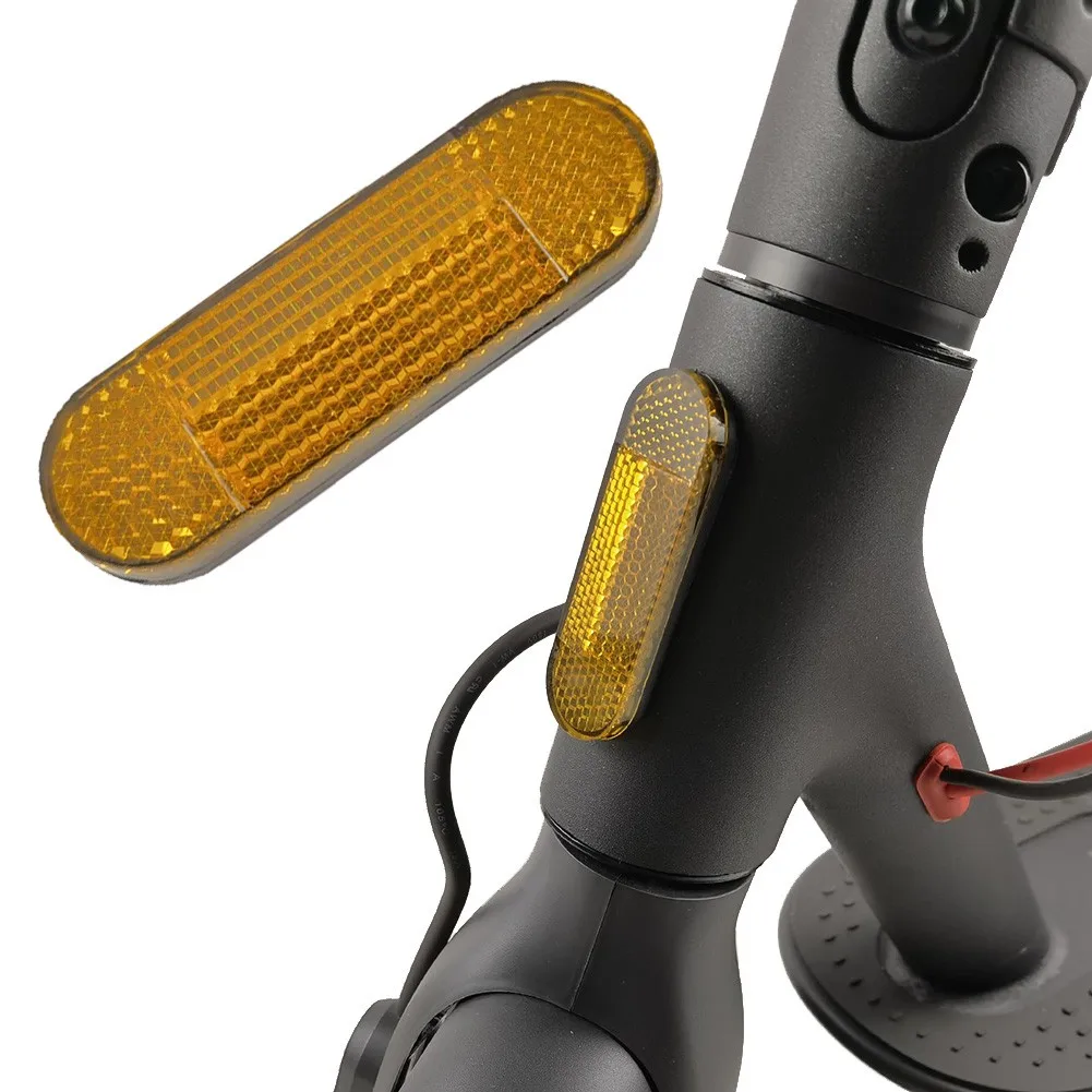 

Electric Scooter Safety Night Warning Reflector For Xiaomi M365 Prismatic Multi-Angle Front Reflector For Bike Scooter Accessory